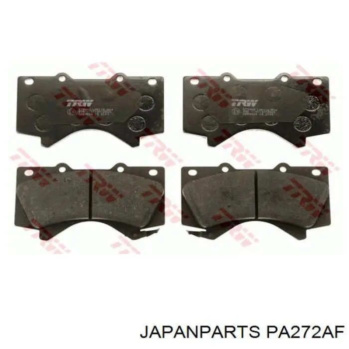 Sapatas do freio dianteiras de disco Japan Parts PA272AF preço, a partir de 44,06 USD