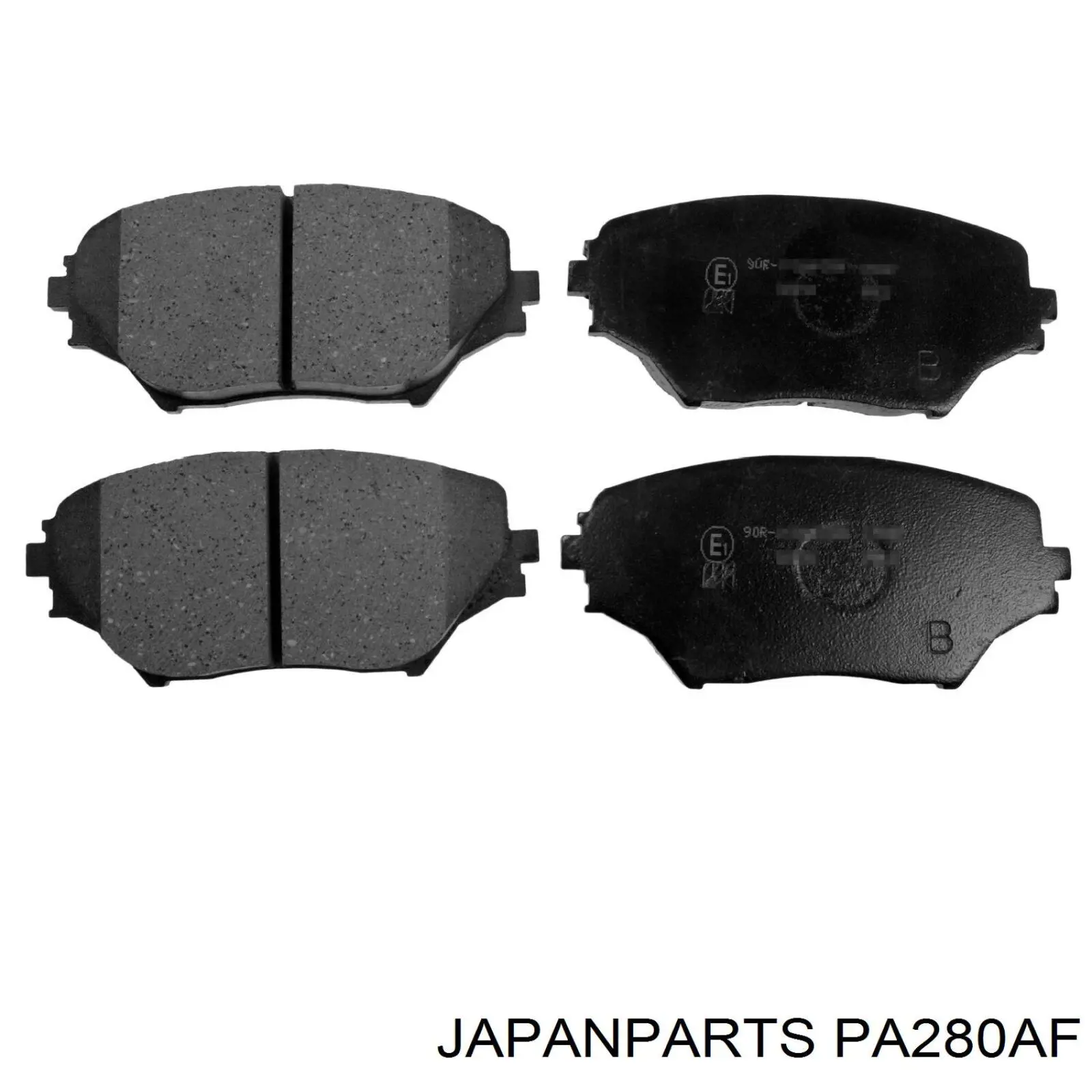 Sapatas do freio dianteiras de disco Japan Parts PA280AF preço, a partir de 26,89 USD