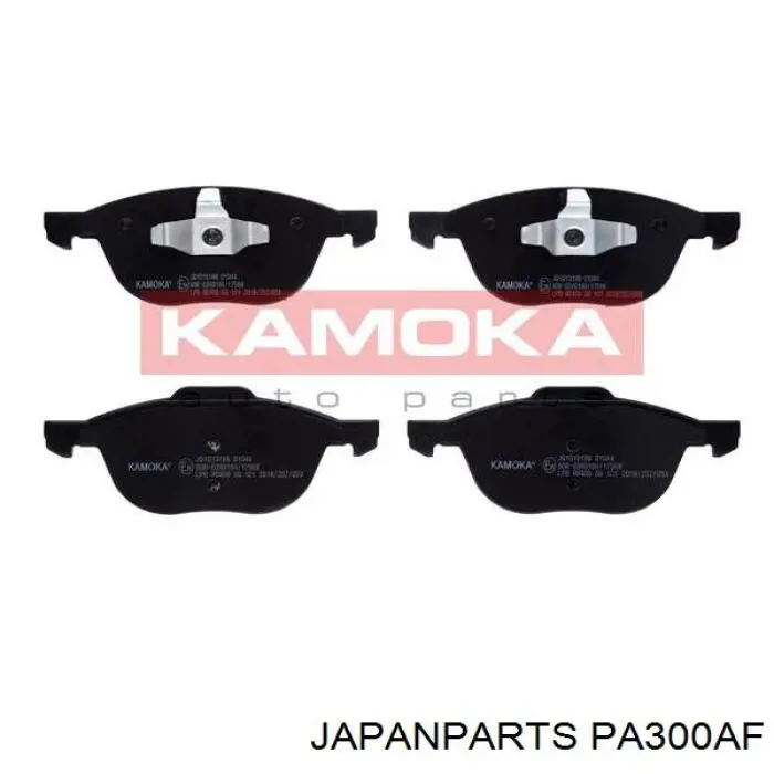 Compre PA300AF Japan Parts Sapatas do freio dianteiras de disco