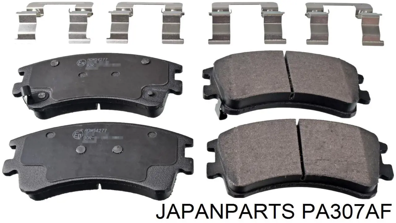 Sapatas do freio dianteiras de disco Japan Parts PA307AF preço, a partir de 31,87 USD