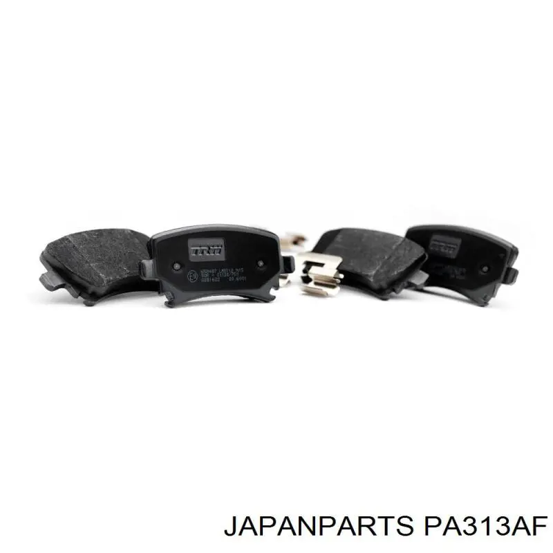 Sapatas do freio dianteiras de disco Japan Parts PA313AF preço, a partir de 45,54 USD