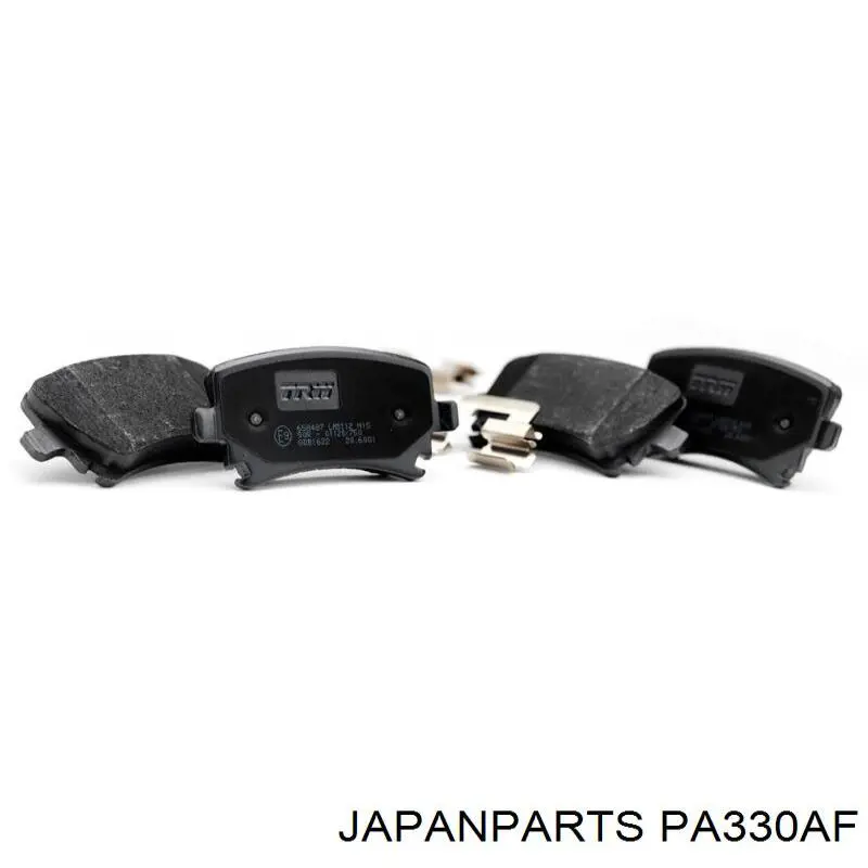 Compre PA330AF Japan Parts Sapatas do freio dianteiras de disco