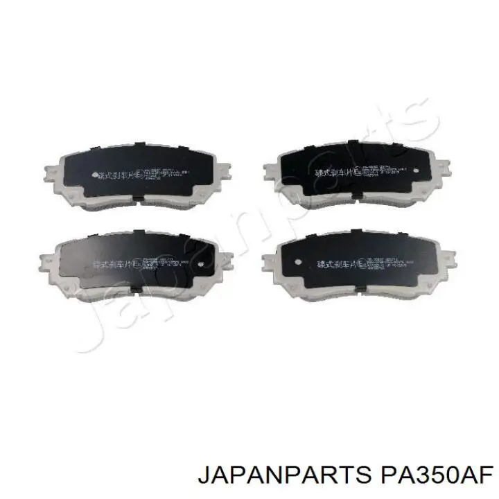 Sapatas do freio dianteiras de disco Japan Parts PA350AF preço, a partir de 46,68 USD