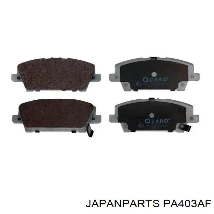 Sapatas do freio dianteiras de disco Japan Parts PA403AF preço, a partir de 35,12 USD
