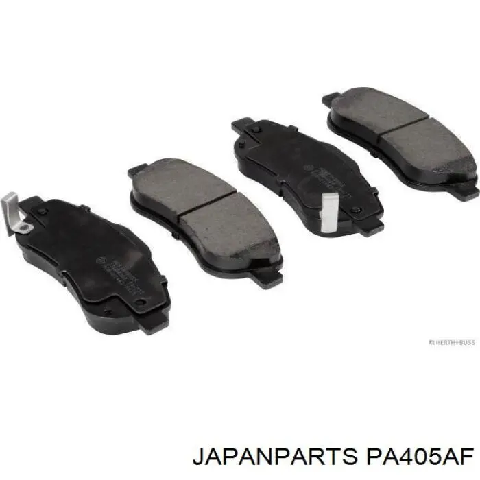 Sapatas do freio dianteiras de disco Japan Parts PA405AF preço, a partir de 35,43 USD