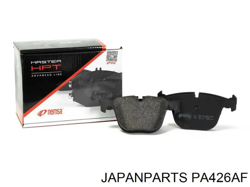 Compre PA426AF Japan Parts Sapatas do freio dianteiras de disco