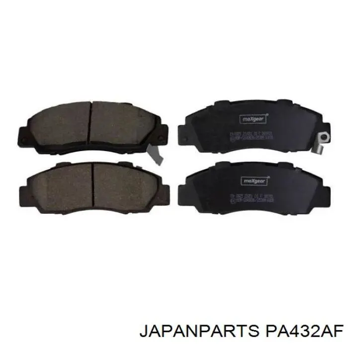 Sapatas do freio dianteiras de disco Japan Parts PA432AF preço, a partir de 39,41 USD