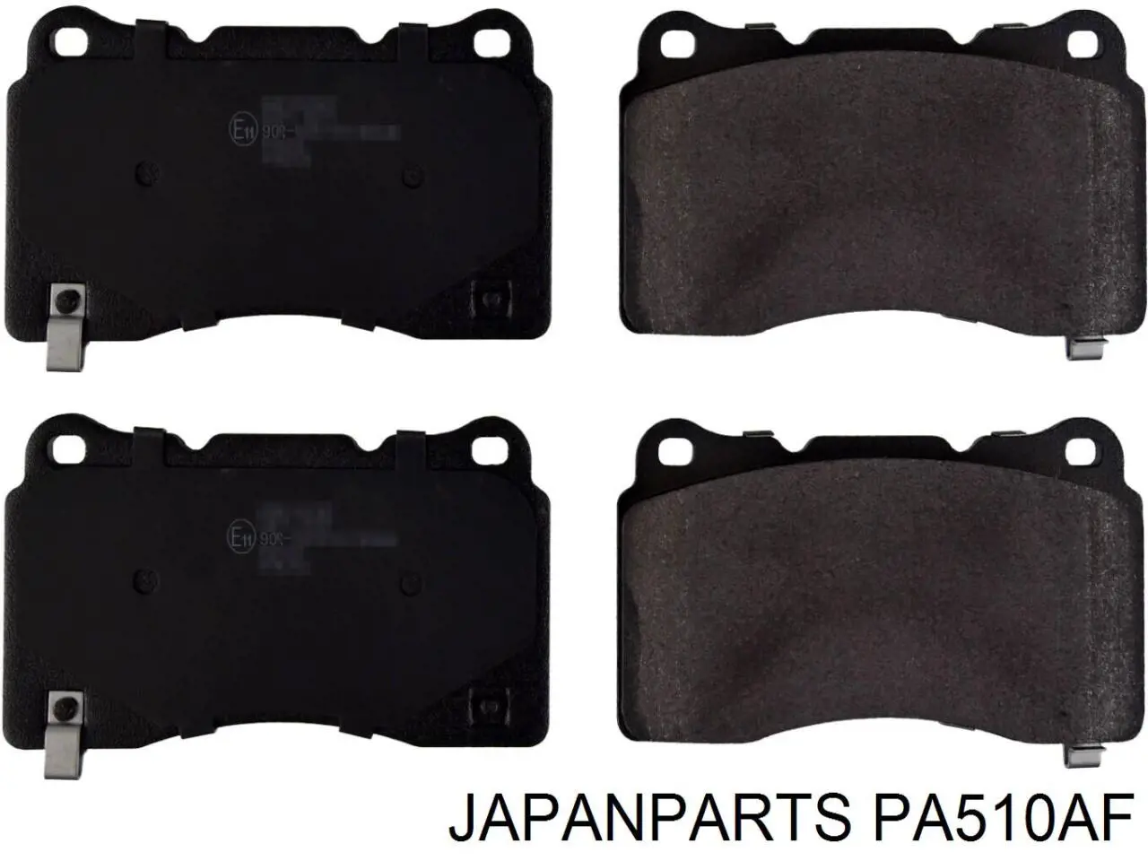 Sapatas do freio dianteiras de disco Japan Parts PA510AF preço, a partir de 40,54 USD