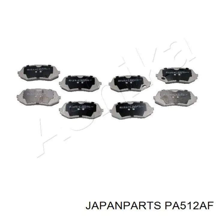 Sapatas do freio dianteiras de disco Japan Parts PA512AF preço, a partir de 42,00 USD
