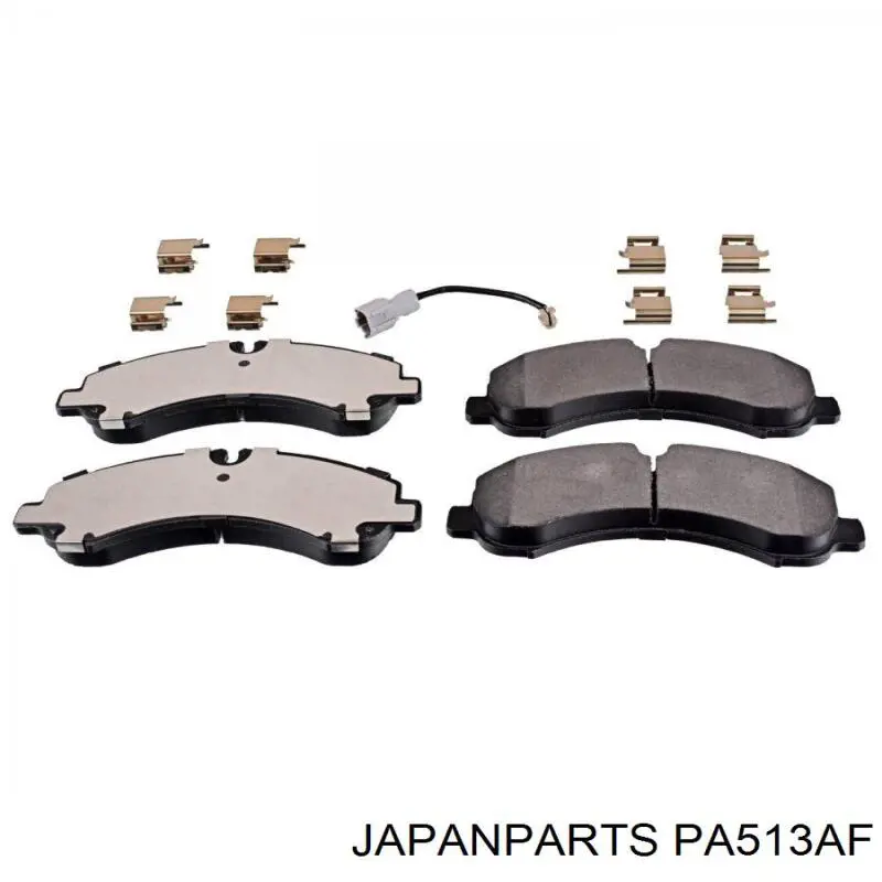 Sapatas do freio dianteiras de disco Japan Parts PA513AF preço, a partir de 31,32 USD