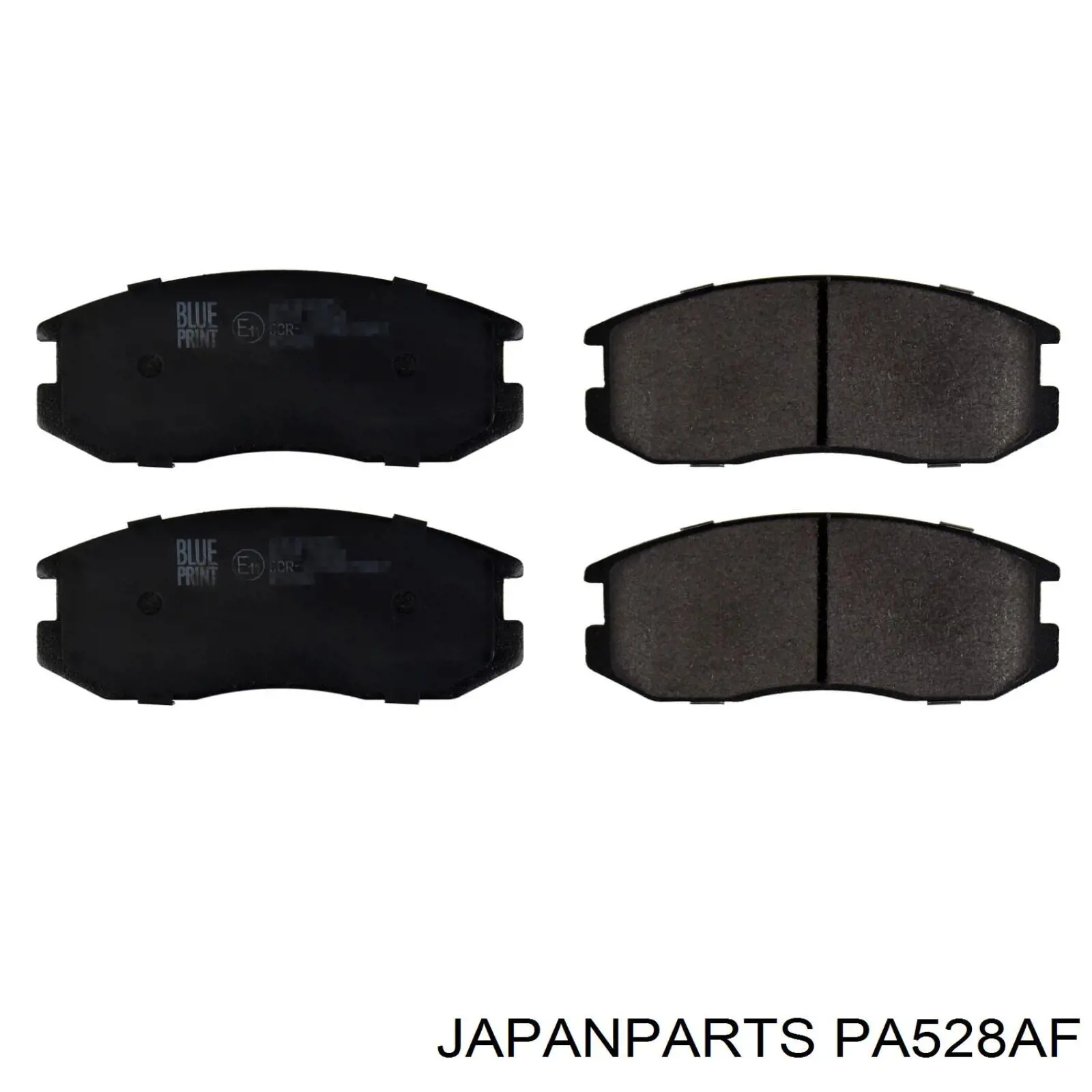 Compre PA528AF Japan Parts Sapatas do freio dianteiras de disco