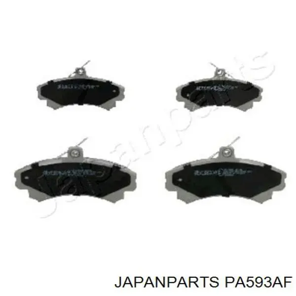 Sapatas do freio dianteiras de disco Japan Parts PA593AF preço, a partir de 30,79 USD