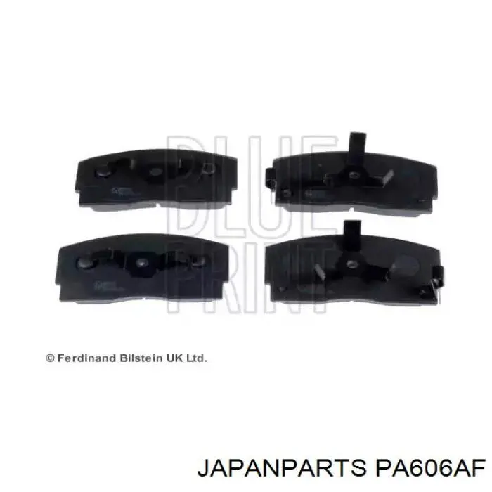 Sapatas do freio dianteiras de disco Japan Parts PA606AF preço, a partir de 25,83 USD