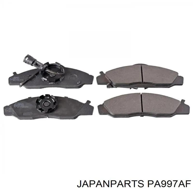 Sapatas do freio dianteiras de disco Japan Parts PA997AF preço, a partir de 46,64 USD