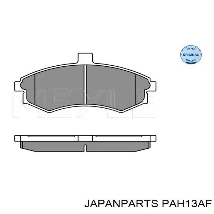 Compre PAH13AF Japan Parts Sapatas do freio dianteiras de disco