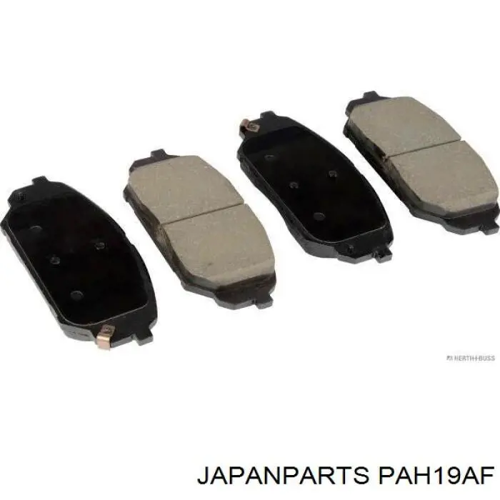 Sapatas do freio dianteiras de disco Japan Parts PAH19AF preço, a partir de 38,91 USD