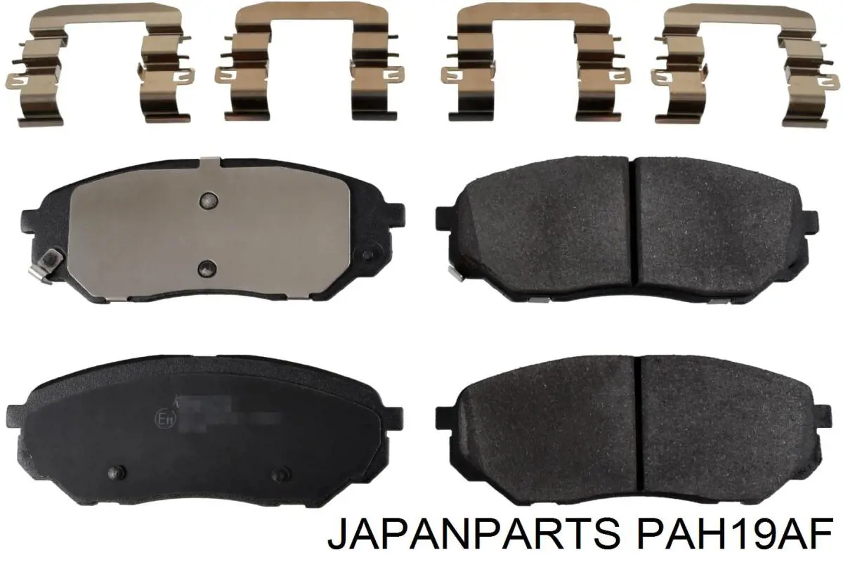 Compre PAH19AF Japan Parts Sapatas do freio dianteiras de disco
