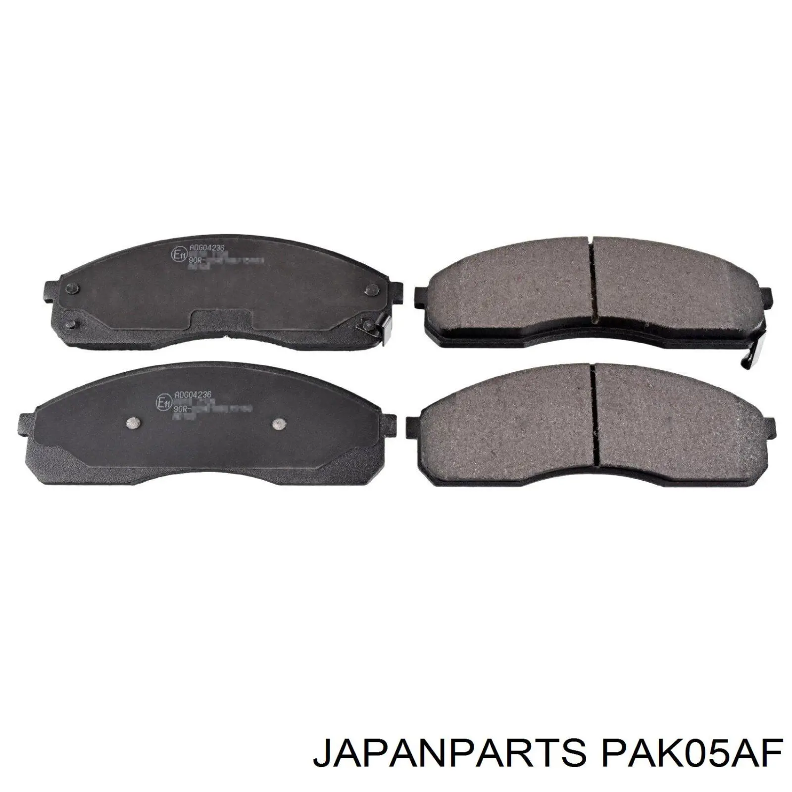 Sapatas do freio dianteiras de disco Japan Parts PAK05AF preço, a partir de 44,34 USD