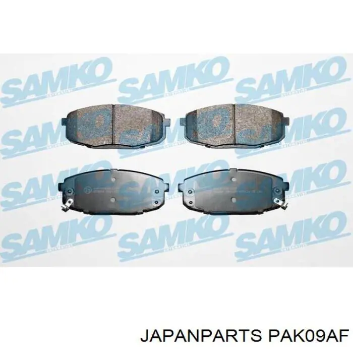 Sapatas do freio dianteiras de disco Japan Parts PAK09AF preço, a partir de 30,65 USD