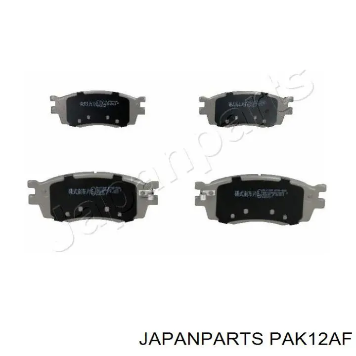 Sapatas do freio dianteiras de disco Japan Parts PAK12AF preço, a partir de 29,49 USD
