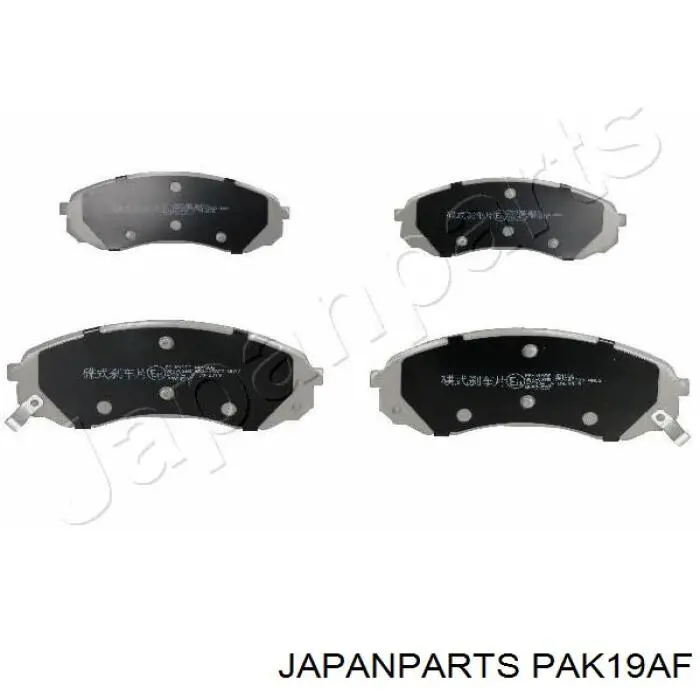 Sapatas do freio dianteiras de disco Japan Parts PAK19AF preço, a partir de 38,17 USD