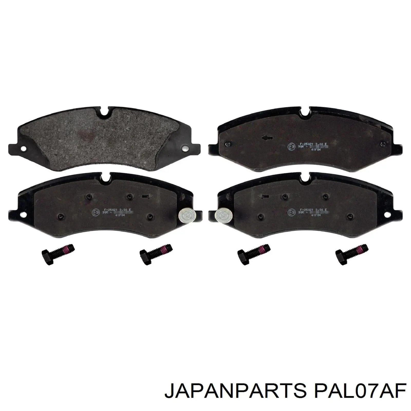 Sapatas do freio dianteiras de disco Japan Parts PAL07AF preço, a partir de 59,37 USD