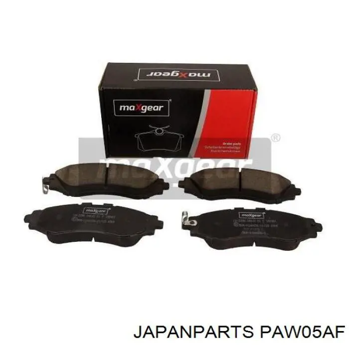 Sapatas do freio dianteiras de disco Japan Parts PAW05AF preço, a partir de 30,05 USD