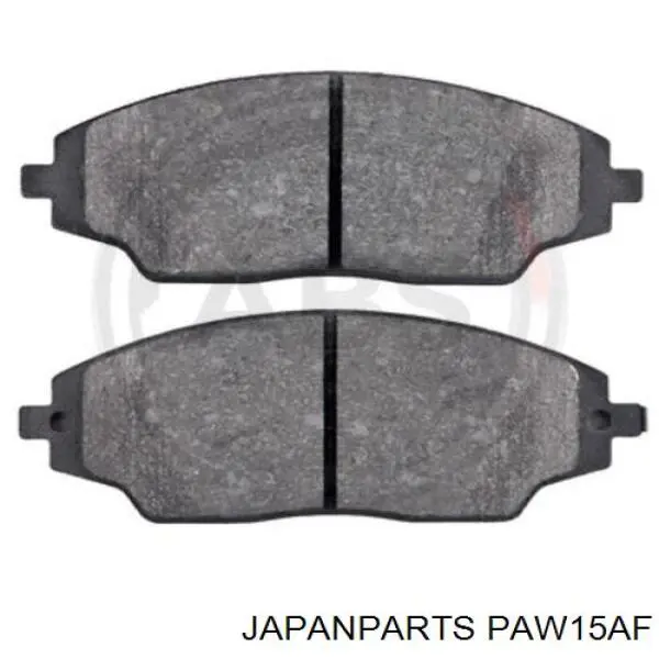 Compre PAW15AF Japan Parts Sapatas do freio dianteiras de disco