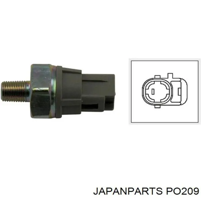 Compre PO209 Japan Parts Sensor de pressão de óleo