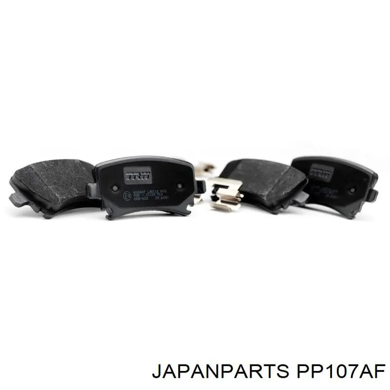 Sapatas do freio traseiras de disco Japan Parts PP107AF preço, a partir de 25,26 USD