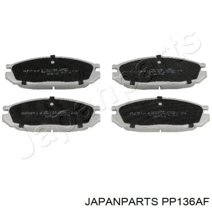 Sapatas do freio traseiras de disco Japan Parts PP136AF preço, a partir de 27,06 USD