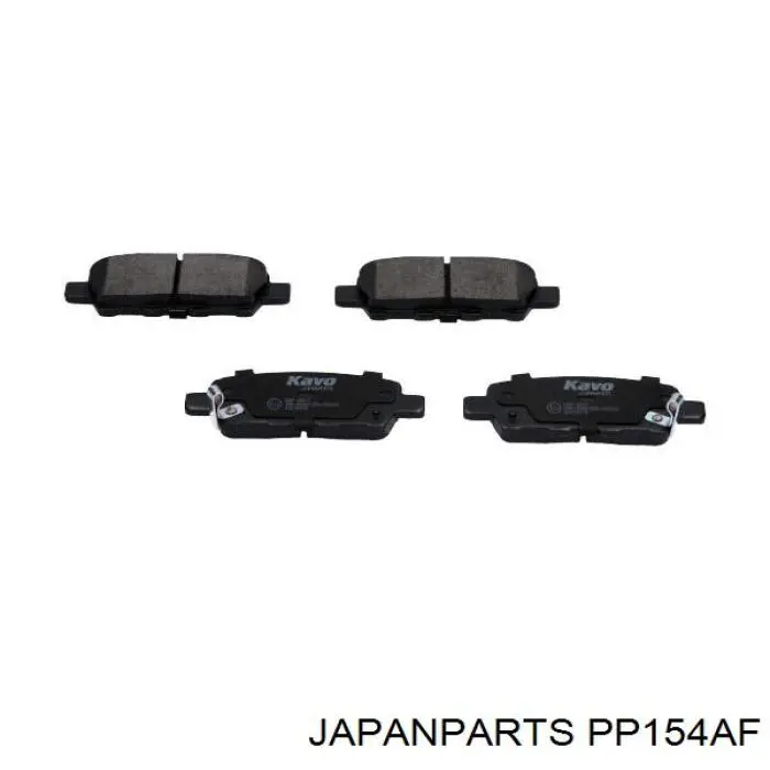 Sapatas do freio traseiras de disco Japan Parts PP154AF preço, a partir de 24,69 USD