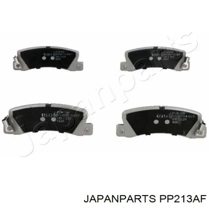 Sapatas do freio traseiras de disco Japan Parts PP213AF preço, a partir de 21,23 USD