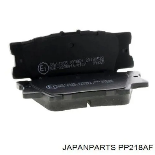 Sapatas do freio traseiras de disco Japan Parts PP218AF preço, a partir de 24,94 USD
