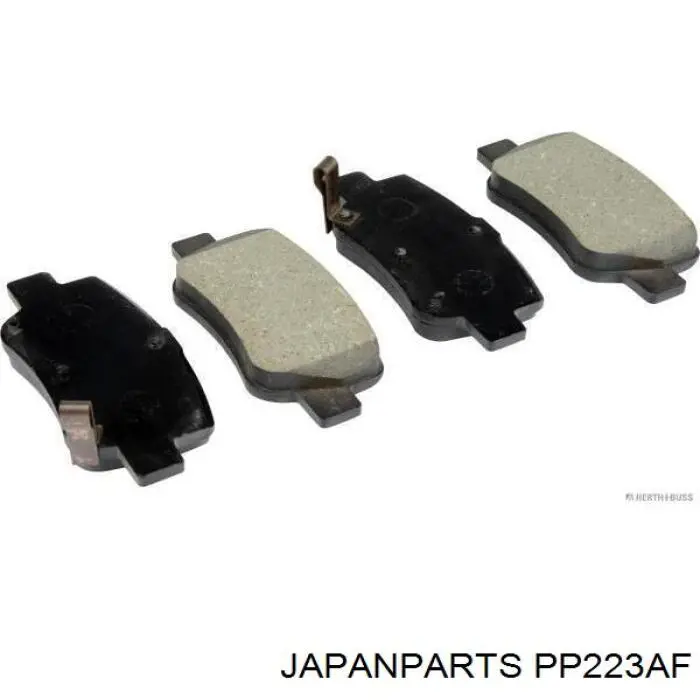 Sapatas do freio traseiras de disco Japan Parts PP223AF preço, a partir de 29,14 USD