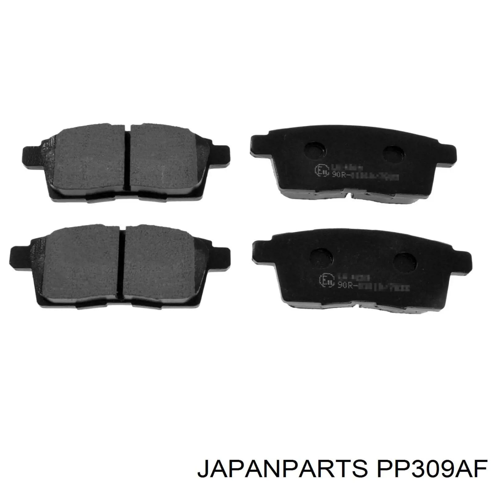 Sapatas do freio traseiras de disco Japan Parts PP309AF preço, a partir de 37,10 USD