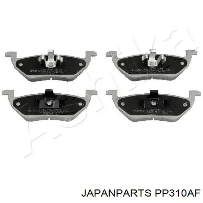 Sapatas do freio traseiras de disco Japan Parts PP310AF preço, a partir de 35,73 USD