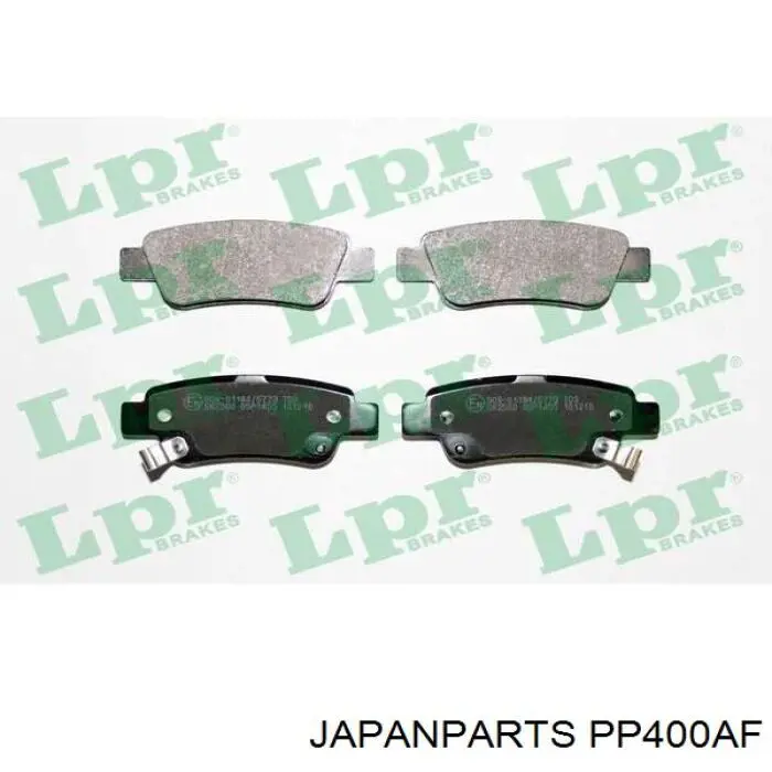 Sapatas do freio traseiras de disco Japan Parts PP400AF preço, a partir de 32,88 USD
