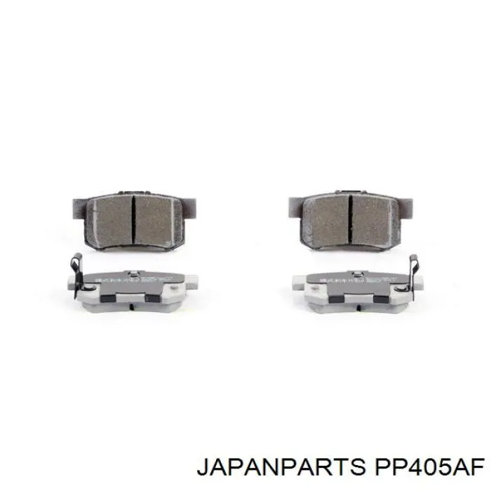 Sapatas do freio traseiras de disco Japan Parts PP405AF preço, a partir de 23,80 USD