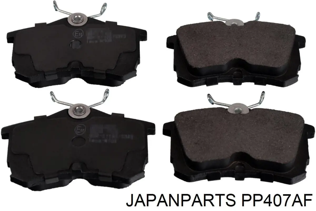 Sapatas do freio traseiras de disco Japan Parts PP407AF preço, a partir de 33,58 USD