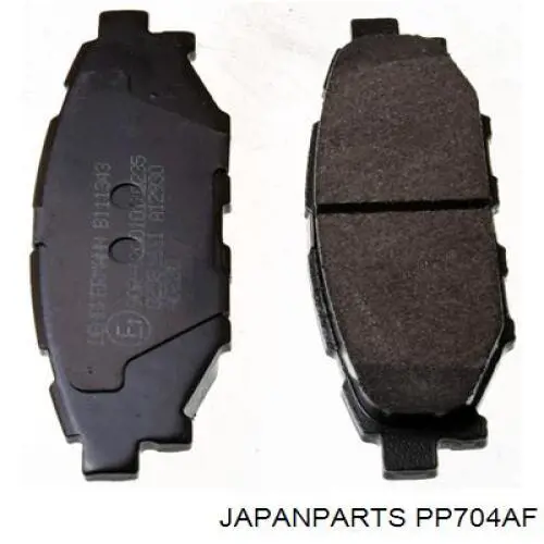 Sapatas do freio traseiras de disco Japan Parts PP704AF preço, a partir de 23,70 USD