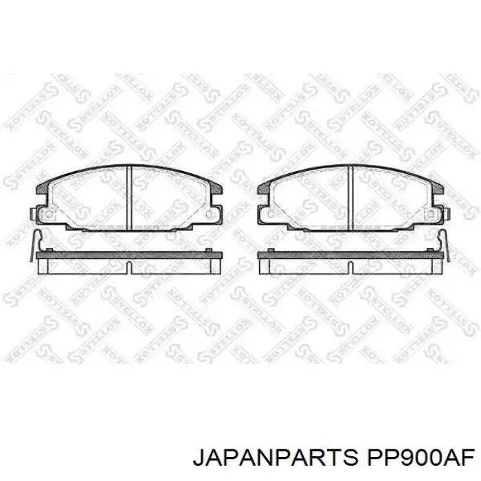 Sapatas do freio traseiras de disco Japan Parts PP900AF preço, a partir de 27,38 USD