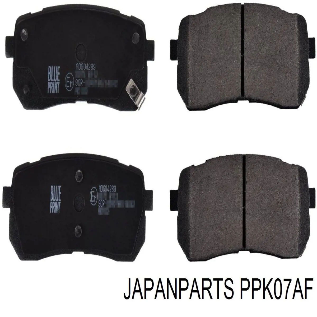 Sapatas do freio traseiras de disco Japan Parts PPK07AF preço, a partir de 22,48 USD