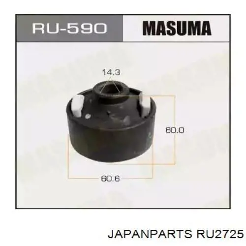 Compre RU2725 Japan Parts Bloco silencioso dianteiro do braço oscilante inferior