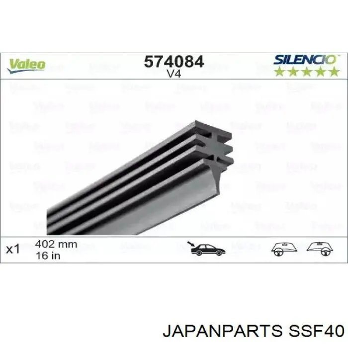 Compre SSF40 Japan Parts Limpa-pára-brisas do pára-brisas de passageiro