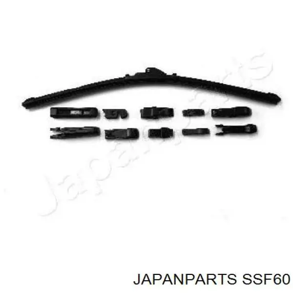 Limpa-pára-brisas do pára-brisas, kit de 2 un. Japan Parts SSF60 preço, a partir de 16,09 USD