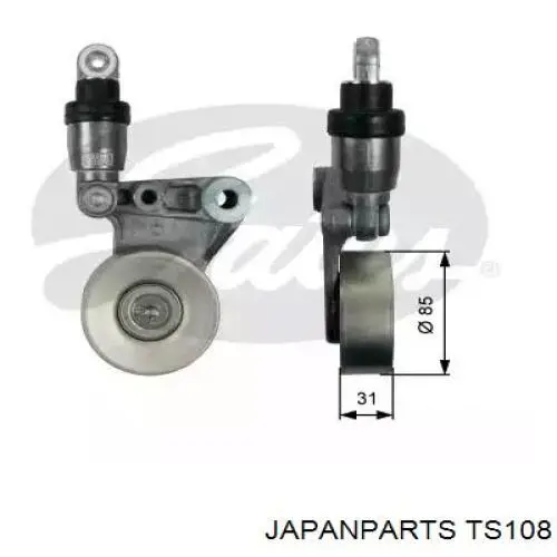 TS108 Japan Parts Reguladora de tensão da correia de transmissão