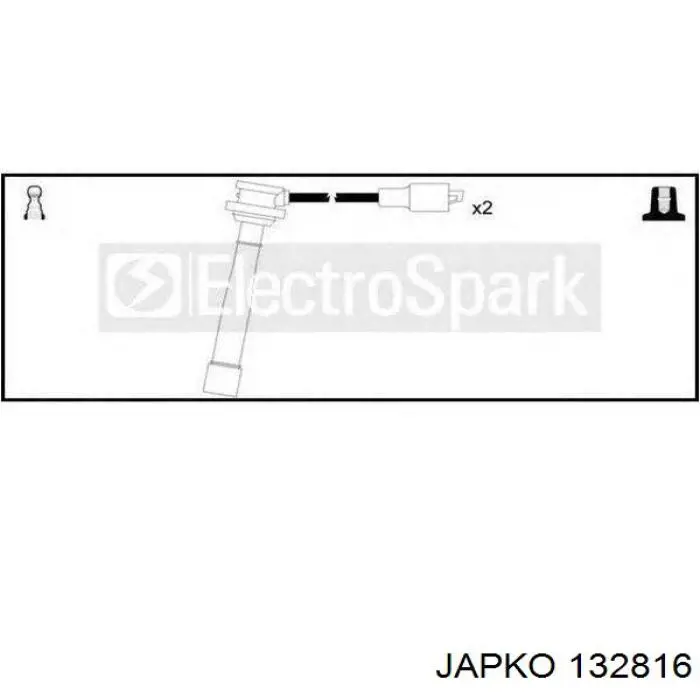 Compre 132816 Japko Fios de alta voltagem, kit