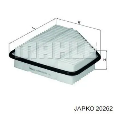 Compre 20262 Japko Filtro de ar