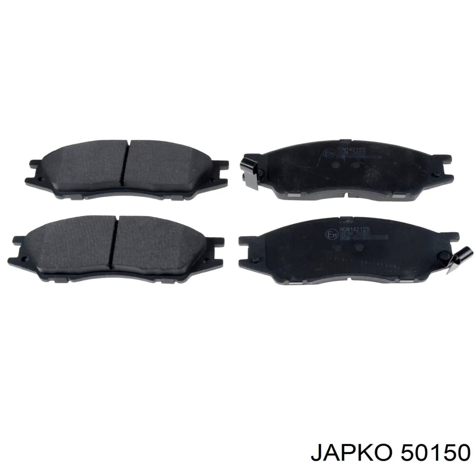 Sapatas do freio dianteiras de disco Japko 50150 preço, a partir de 35,28 USD